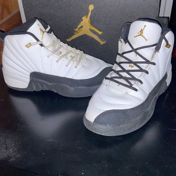 Jordan 12 black/white/gold - Picture 2 of 2